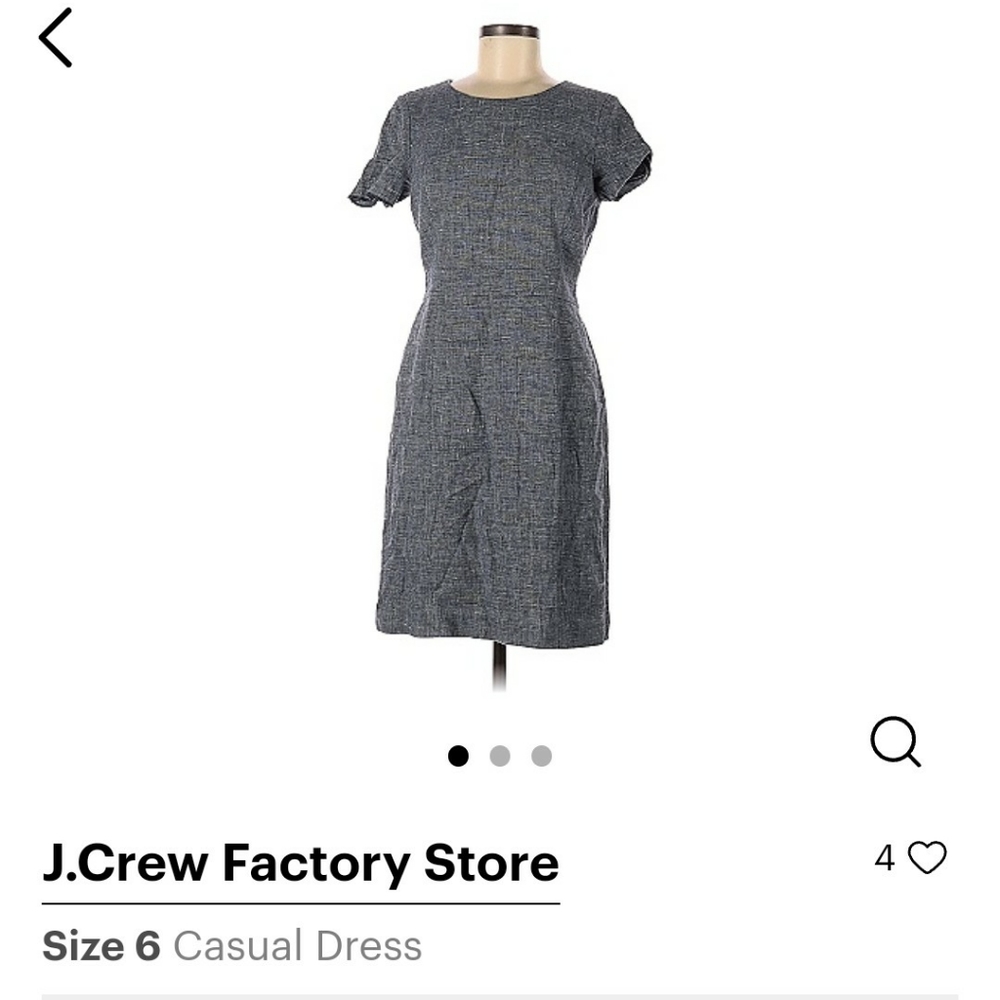 J. Crew factory store dress
